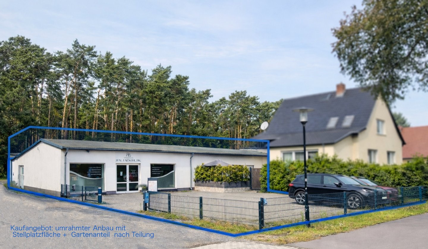 Immobilie in Wusterwitz - Bungalow-Charakter mit Garten & langfristiger Zusatzmiete - Bild 1